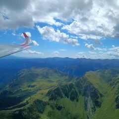 Flugwegposition um 11:38:46: Aufgenommen in der Nähe von Rottenmann, Österreich in 2312 Meter